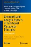 Geometric and Analytic Aspects of Functional Varia