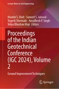 Proceedings of the Indian Geotechnical Conference 