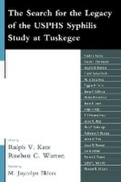 Search for the Legacy of the USPHS Syphilis Study at Tuskegee