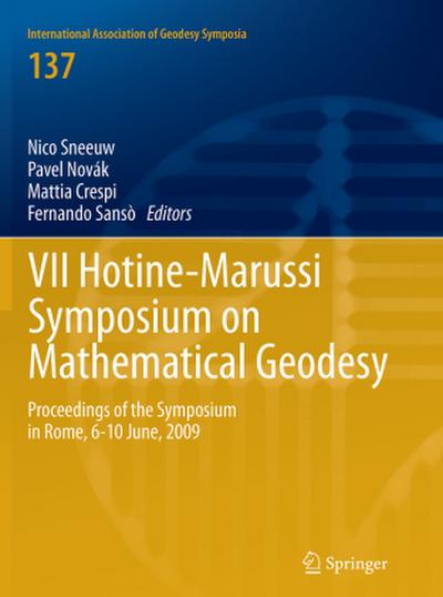 VII Hotine-Marussi Symposium on Mathematical Geodesy