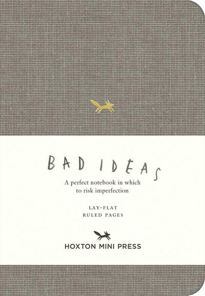 A Notebook for Bad Ideas (Small / Light Grey / Lined)