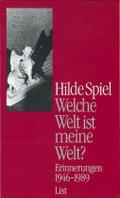 Welche Welt ist meine Welt?: Erinnerungen 1946-1989