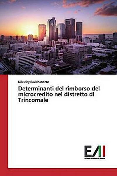 Determinanti del rimborso del microcredito nel distretto di Trincomale