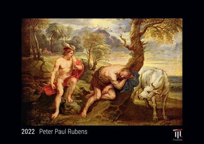 Peter Paul Rubens 2022 - Black Edition - Timokrates Kalender, Wandkalender, Bildkalender - DIN A4 (ca. 30 x 21 cm)