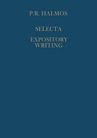 Selecta II - Expository Writings