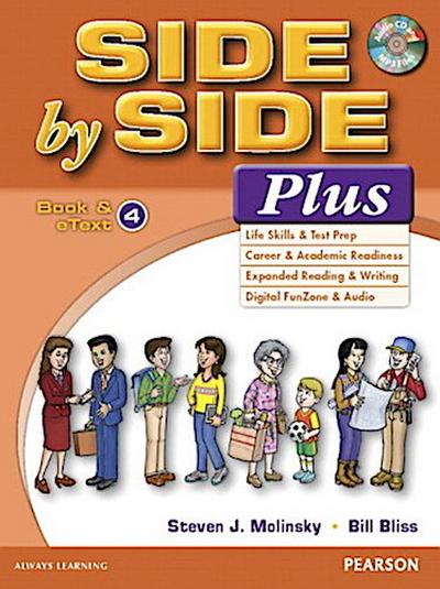 Side by Side Plus 4 Book & eText with CD