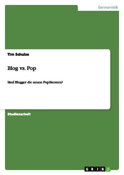 Blog vs.Pop
