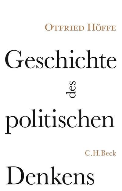 Geschichte des politischen Denkens