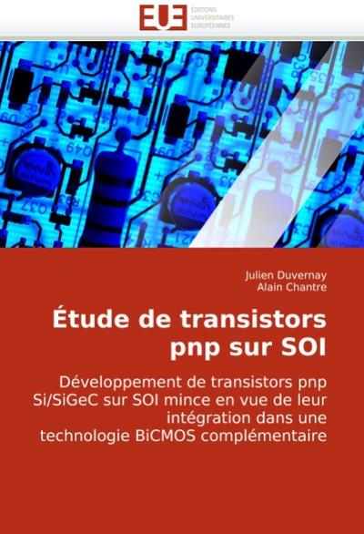 Étude de transistors pnp sur SOI