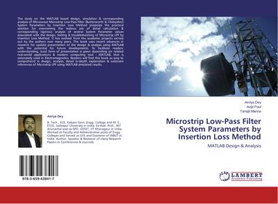 Microstrip Low-Pass Filter System Parameters by Insertion Loss Method