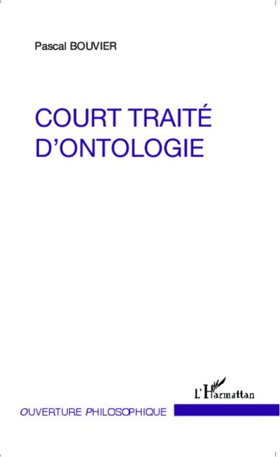 Court traité d’ontologie