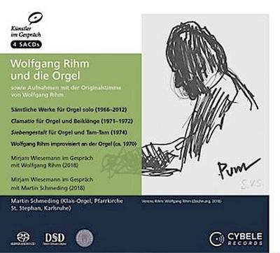 Wolfgang Rihm und die Orgel, 4 Spuper-Audio-CDs (Hybrid)