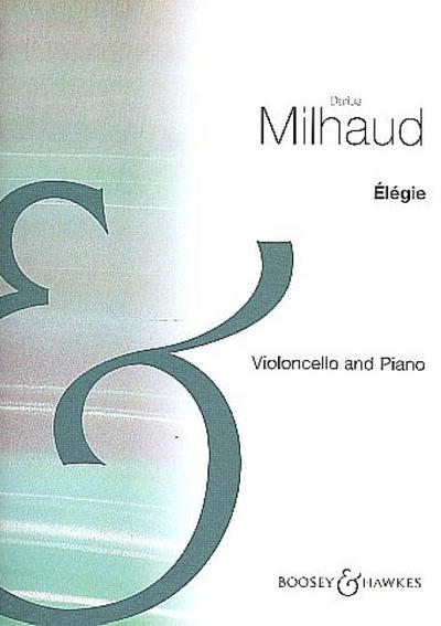 Elegiefür Violoncello und Klavier