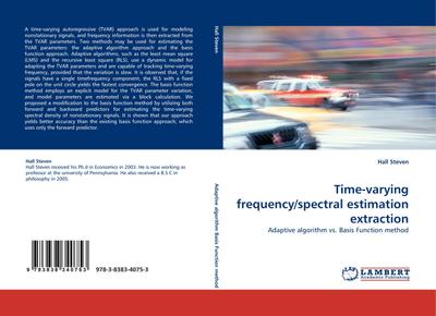 Time-varying frequency/spectral estimation extraction