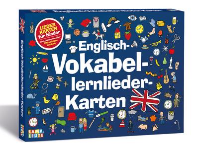 Englisch-Vokabler-Lernlieder-Karten