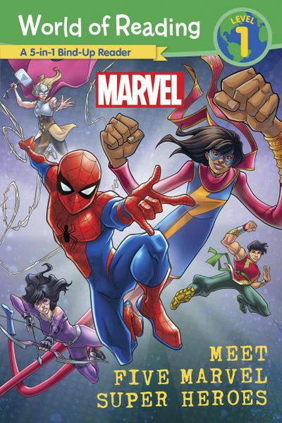 World of Reading: Meet Five Marvel Super Heroes