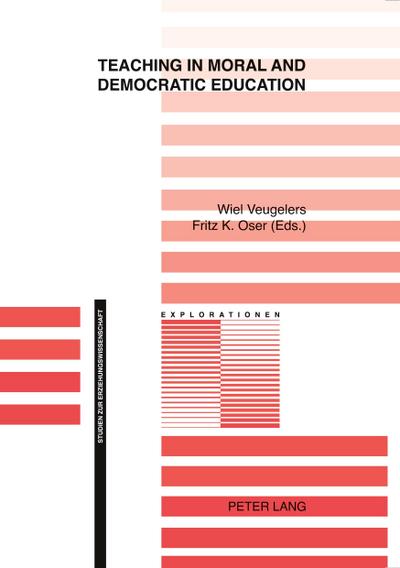 Teaching in Moral and Democratic Education