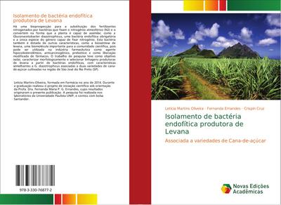 Isolamento de bactéria endofítica produtora de Levana