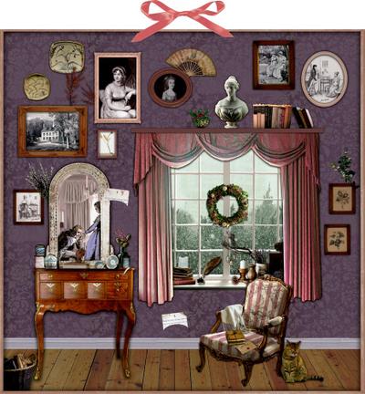 Weihnachten mit Jane Austen, Zettel-Adventskalender
