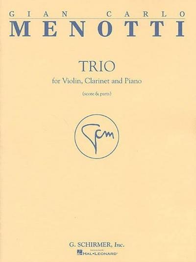 Trio: Score and Parts for Violin, Clarinet and Piano