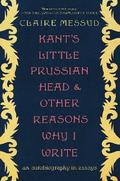 Kant’s Little Prussian Head and Other Reasons Why I Write