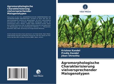 Agromorphologische Charakterisierung vielversprechender Maisgenotypen