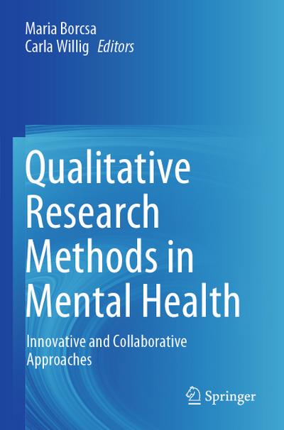 Qualitative Research Methods in Mental Health
