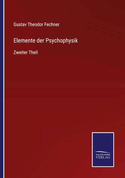 Elemente der Psychophysik