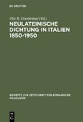 Neulateinische Dichtung in Italien 1850?1950