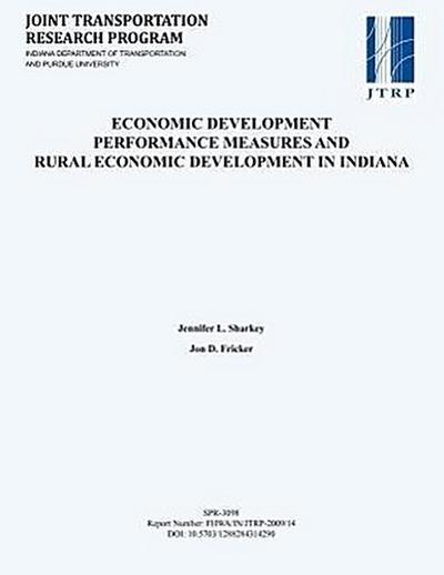 Economic Development Performance Measures and Rural Economic Development in Indiana