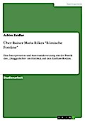 Über Rainer Maria Rilkes Römische Fontäne - Achim Zeidler