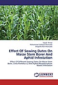 Effect Of Sowing Dates On Maize Stem Borer And Aph