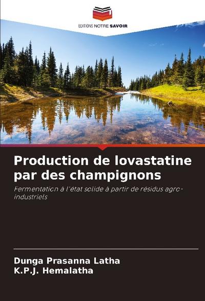 Production de lovastatine par des champignons