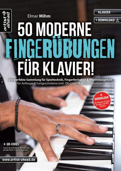 50 moderne Fingerübungen für Klavier!