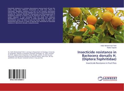 Insecticide resistance in Bactocera dorsalis H. (Diptera:Tephritidae)
