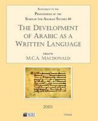 The Development of Arabic as a Written Language