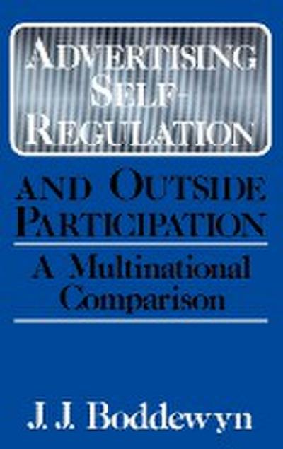 Advertising Self-Regulation and Outside Participation