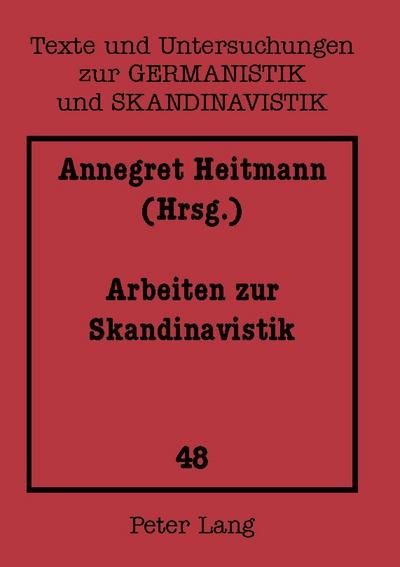 Arbeiten zur Skandinavistik