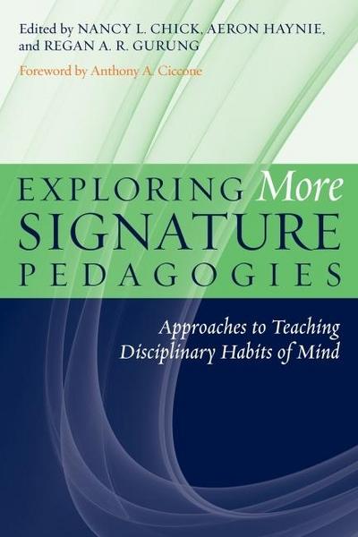 Exploring More Signature Pedagogies