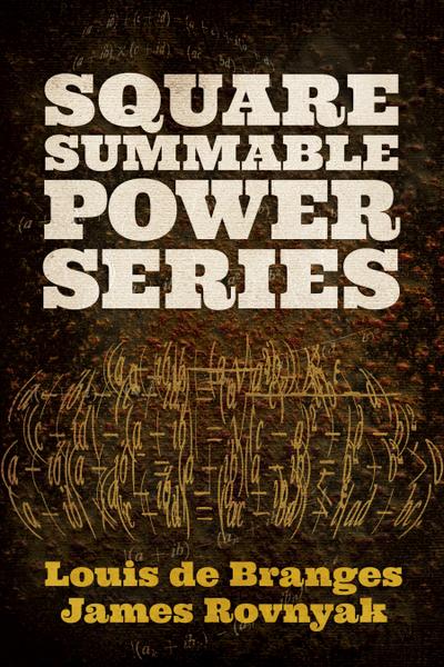 Square Summable Power Series