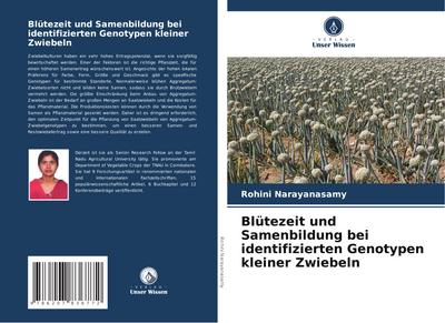 Blütezeit und Samenbildung bei identifizierten Genotypen kleiner Zwiebeln