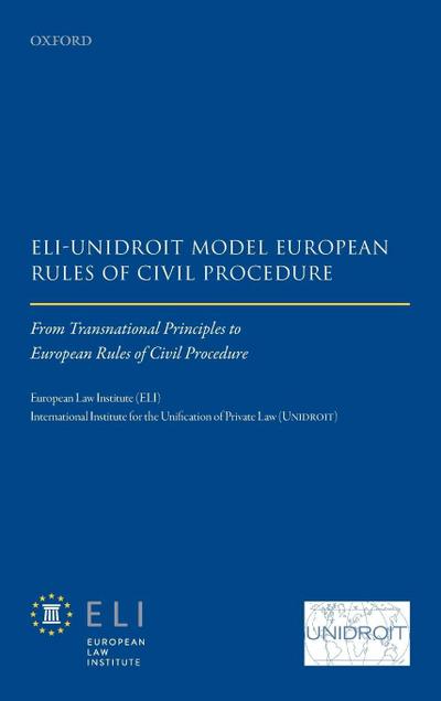 Eli Â " Unidroit Model European Rules of Civil Procedure