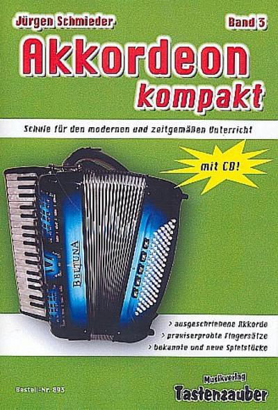 Akkordeon kompakt Band 3 (+CD)