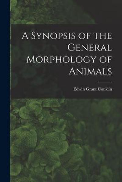 A Synopsis of the General Morphology of Animals