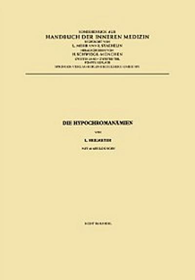Die Hypochromanämien