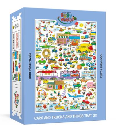 Richard Scarry’s Cars and Trucks and Things That Go: 1000-Piece Puzzle