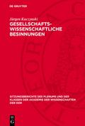 Gesellschaftswissenschaftliche Besinnungen