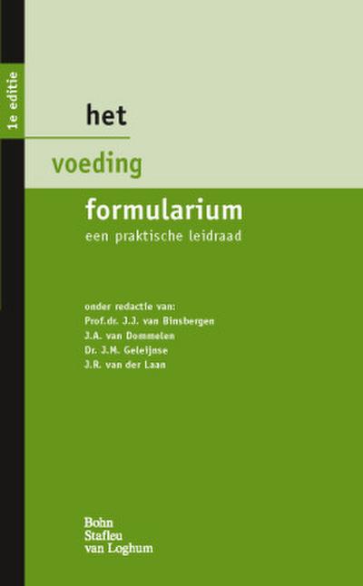 Het voeding formularium