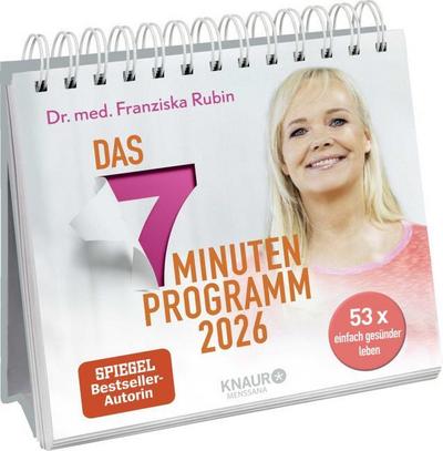 Das 7-Minuten-Programm - Wochenkalender 2026