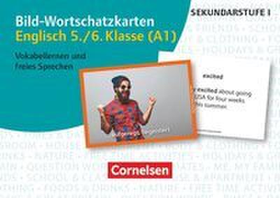 Bild-Wortschatzkarten Englisch 5./6. Klasse (A1)